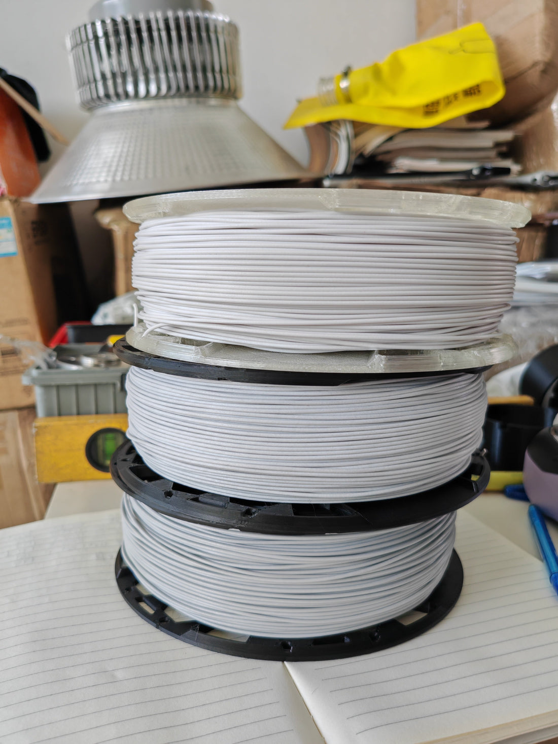 White PLA Extrusion Day: Testing New Masterbatch!